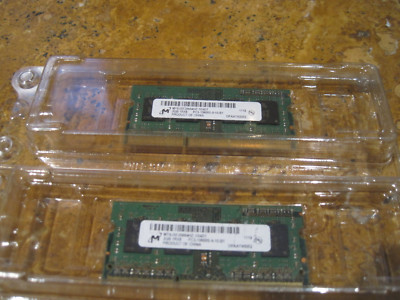 Micron...MT8JSF25664HZ-1G4D1... 4GB  2x2GB  PC3-10600 Laptop Memory Ram...Tested
