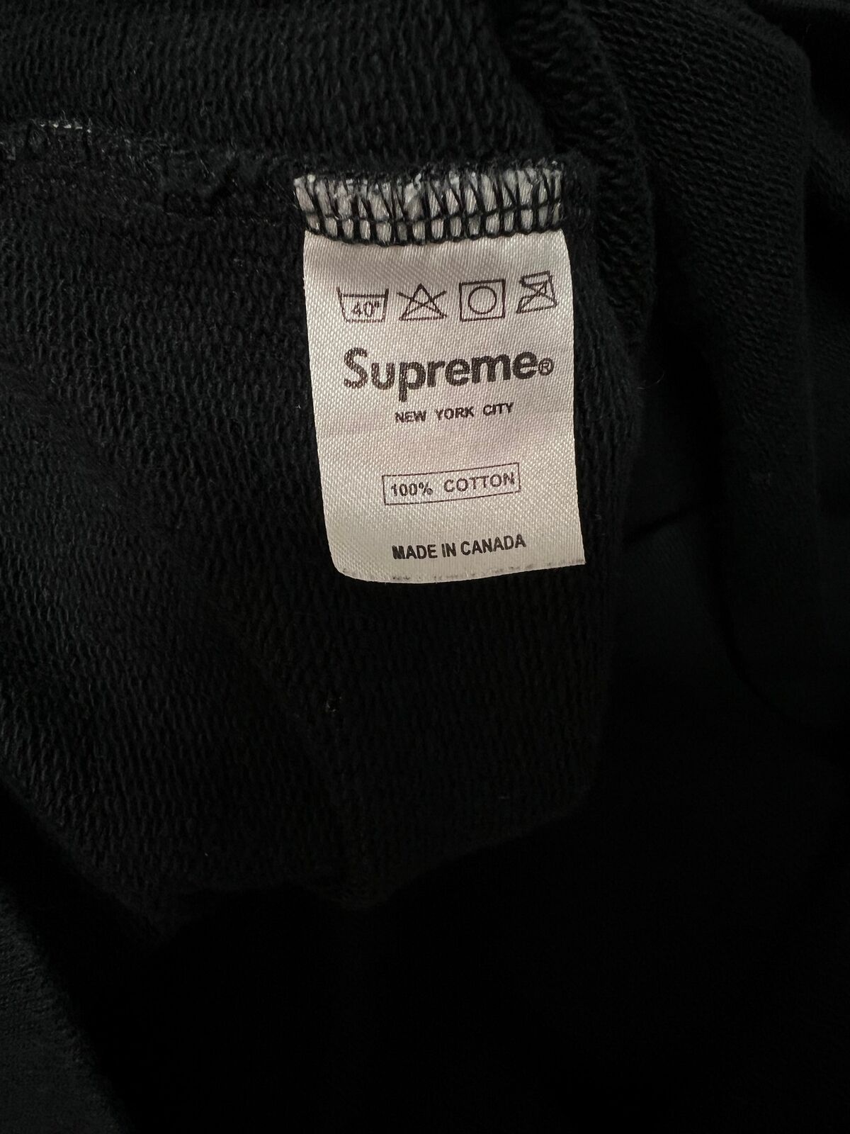 Supreme box logo hoodie Screenprint Black M 2006 | eBay