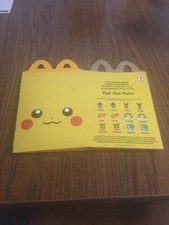 MCDONALDS 2021 POKEMON PIKACHU 25TH ANNIVERSARY HAPPY MEAL BOX ....NEW