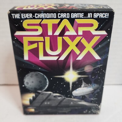 2011 Looney Labs Star Fluxx Ever Changing Card Game in Space Complete Vintage 