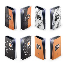 OFFICIAL NHL PHILADELPHIA FLYERS VINYL SKIN FOR SONY PS5 DISC EDITION CONSOLE