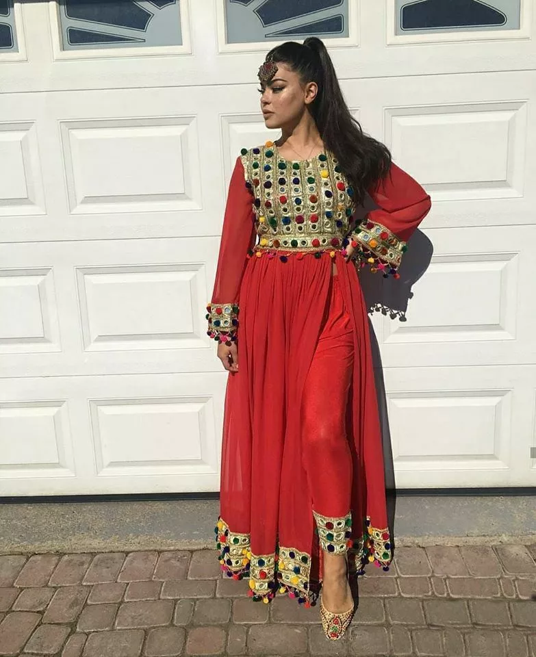 afghani dress