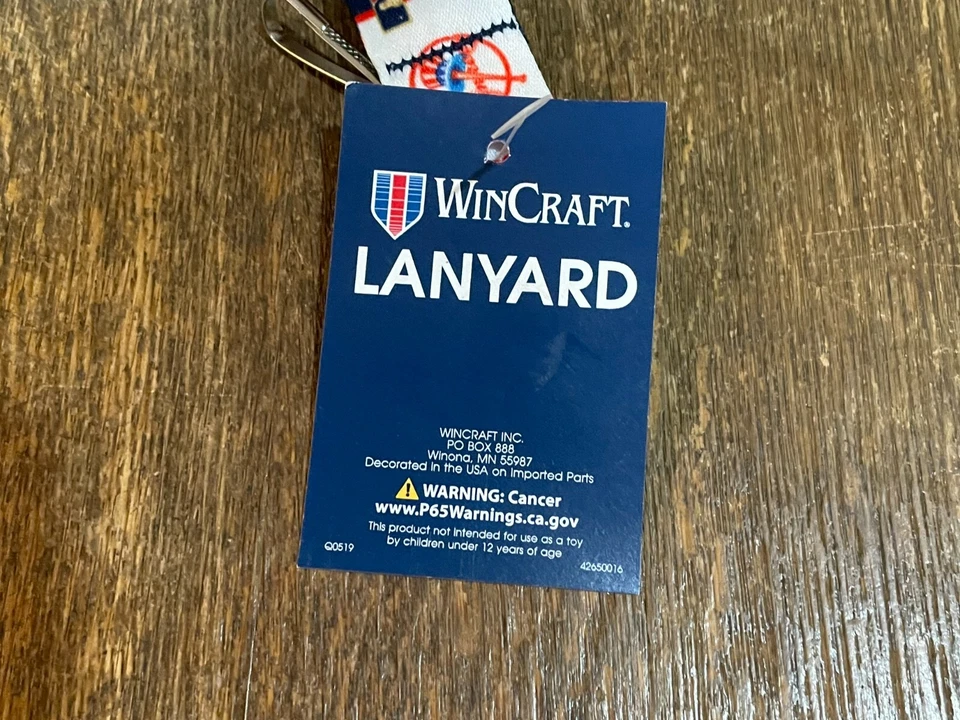 New York Yankees Lanyard - WinCraft MLB Baseball Keychain - Image 2 of 3