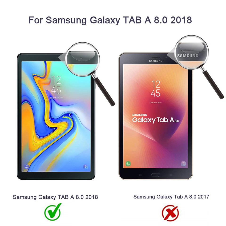 HD 9H Tempered Glass Screen Protector for Samsung Galaxy Tab A 8.0 SM-T387 2018 - Image 2 of 4