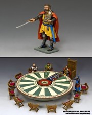 KING  COUNTRY MEDIEVAL KNIGHTS  SARACENS MK137 KING ARTHUR MIB