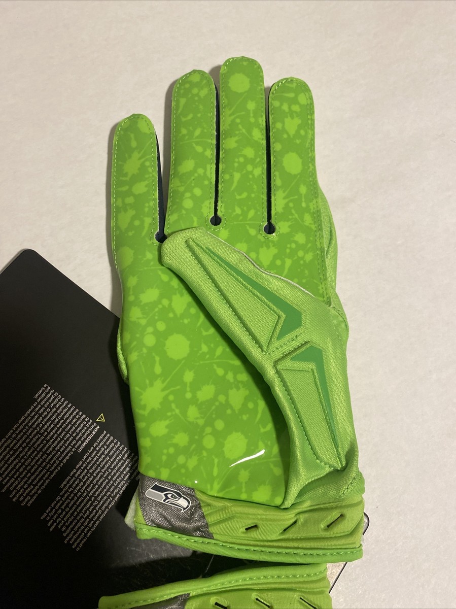 NFLシーホークスグローブ Earl ThomasモデルSuperbad 3.0 Nike Jordan x Superbad 3.0 NFL Seattle Seahawks Gloves