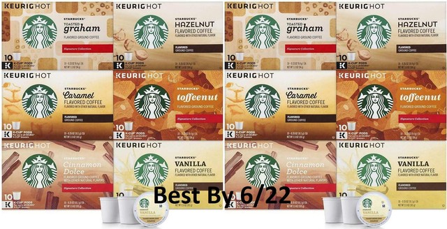 Starbucks Flavored Coffee K-Cup for 