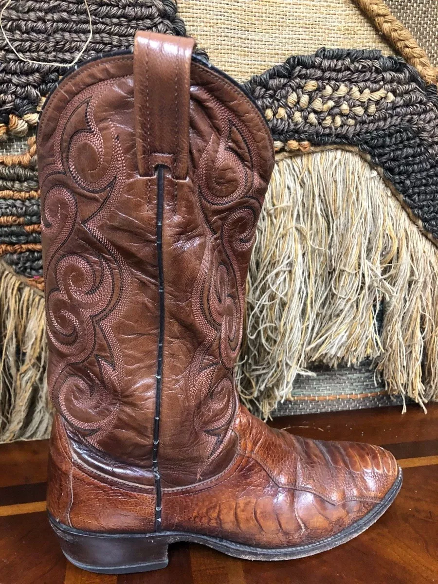 Mens patchwork best sale boots