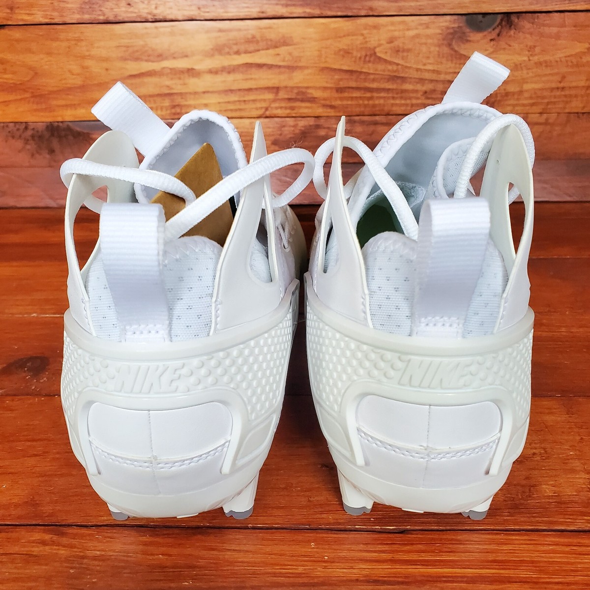 Nike Huarache 9 Elite LAX Lacrosse Cleats Men 12 White Black  display picture 3