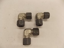 Lot of 3 New Parker SS-810-9 Compression Union Elbows 1/2" Tube 316SS  F6