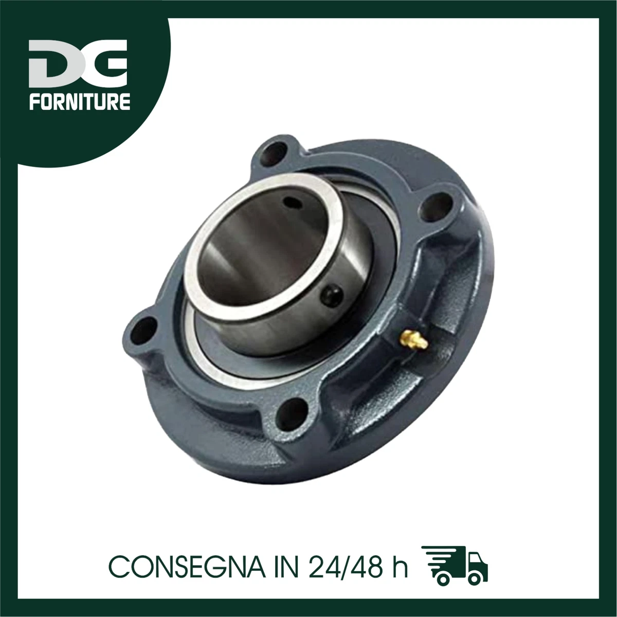 4 Pz Sfera Montato Pillow Block Bearing Inserire, 8 Mm Gomma Cuscinetto Gelenklag Stehlagereinheit Cuscinetto A Sfera Cuscinetto Bock