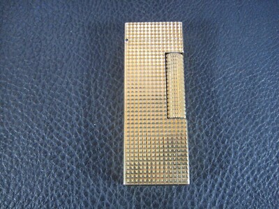 Dunhill Rollagas Feuerzeug Lighter Gold Komplett Überholt Garantie Kingsman
