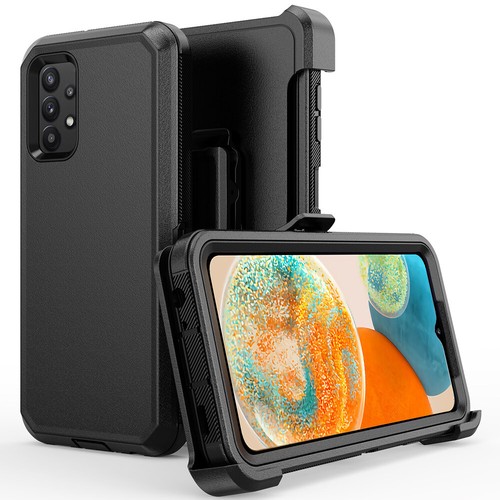 For Samsung Galaxy A23 5G Defender Case+Tempered Glass+Belt Clip Fits Otterbox - Picture 5 of 17