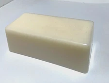 SOY WAX  4 oz bar white unscented no additives