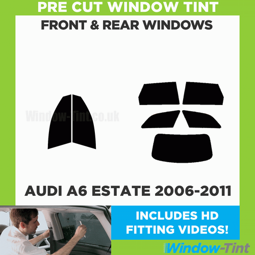 For Audi A6 Estate 2006-11 Full Pre Cut Window Tint Kit Front & Rear Car Film - Picture 2 of 10