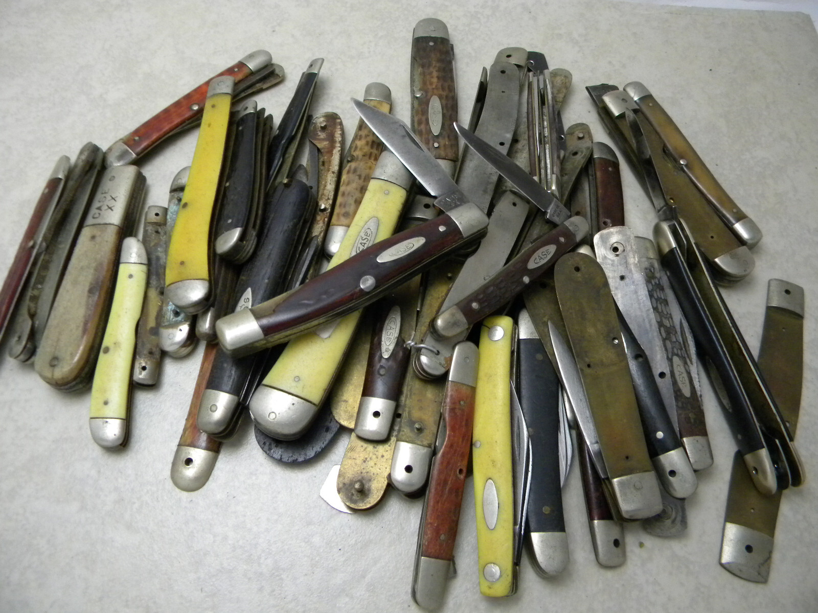 Lot of Case Knife Parts and Pieces eBay