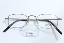 MATSUDA 10104 AS 47-21 Original Vintage Eyeglasses Rare Lunettes Steampunk Japan