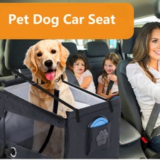 Pet Dog Travel Car Crate Large Kennel Cat Mesh Front Safety Seat For Puppy