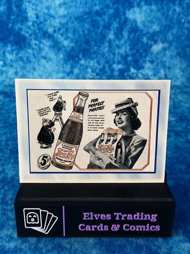 Pepsi-Cola: The Collector's Series 1 SINGLE Non-Sport Trading Card by Dart 1994 - Picture 51 of 196