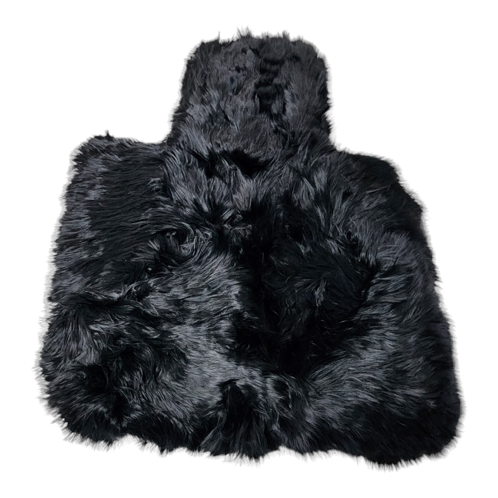 Geunine Black Alpaca Fur Mats  Rolls Royce Ghost Wraith Cullinan Phantom Spectre