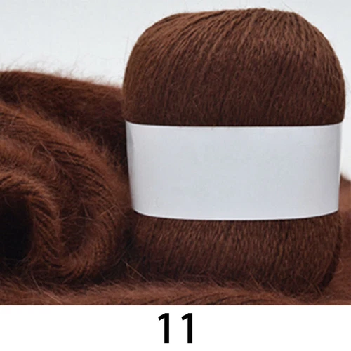 50g Anti-static Mink Wool Yarn Woolen Cashmere Hand Knitting DIY Scarf Sweater - Bild 23 von 42