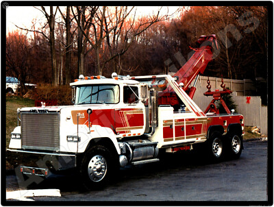 Mack Truck New Metal Sign: Decked Out Mack Heavy Tow Truck, Wrecker, Recovery
