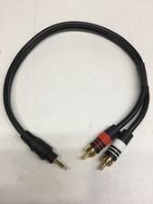 3.5mm M To Stereo RCA M , 1.5 ft Premium Audio Cable