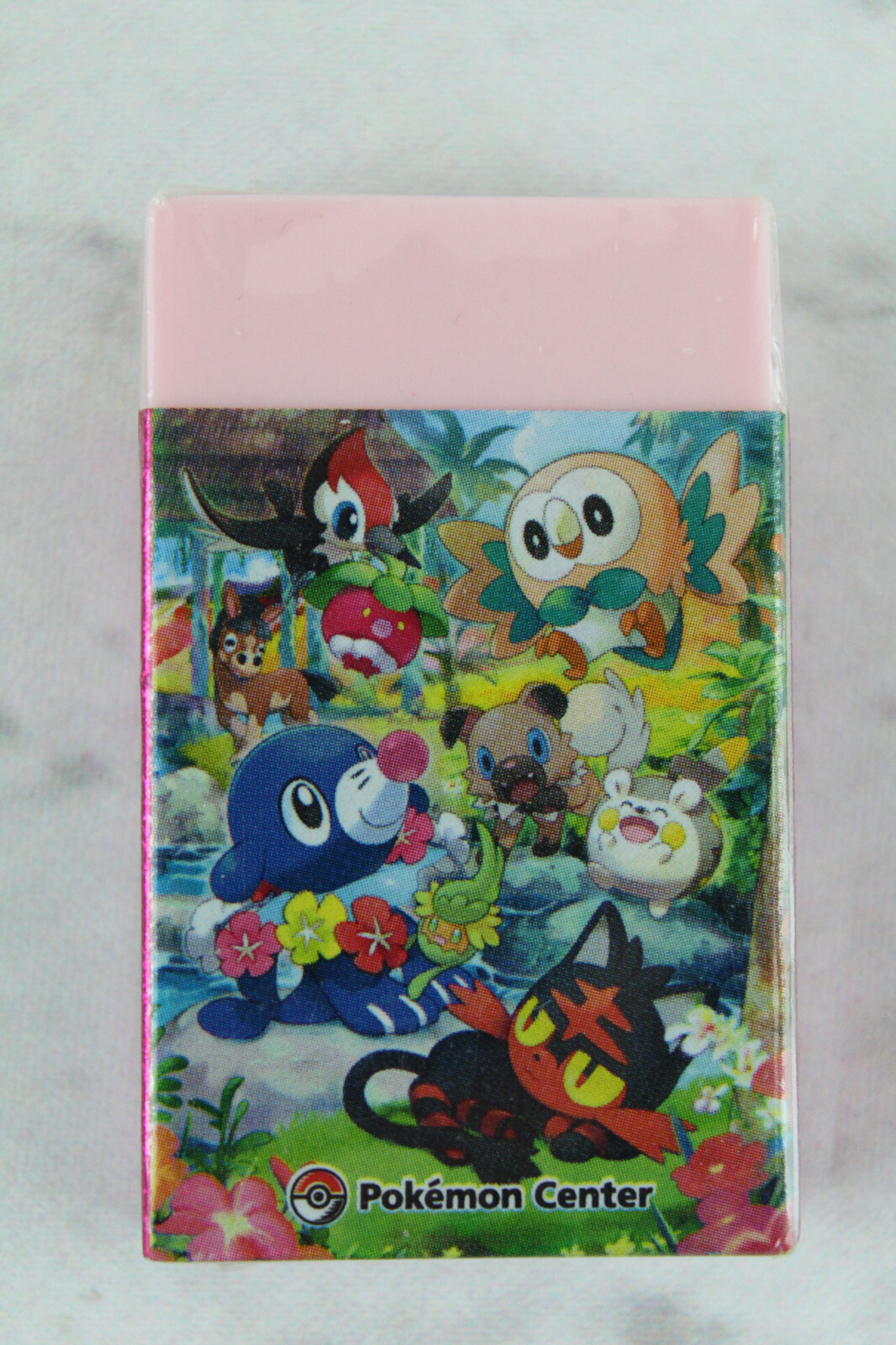 Pokemon Center Pencils with Eraser Set Back to School from Japan New Sealed 2016