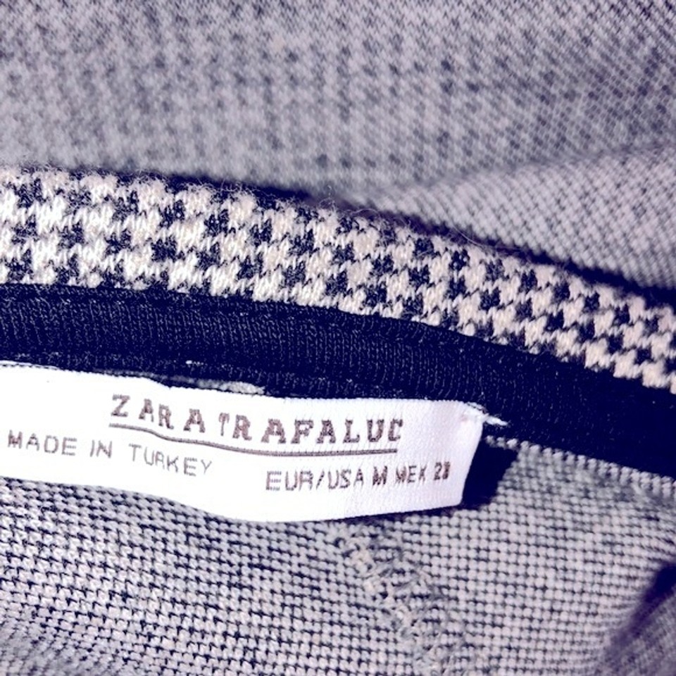 Zara Trafaluc black dress size medium eBay