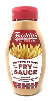 Freddy's Famous Fry Sauce 18oz Steakburger Dipping Sauce Burger Fry Condiment