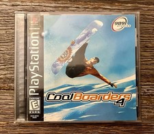 Cool Boarders 4 PlayStation 1 PS1 Black Label CIB COMPLETE Game Vintage Video Vg