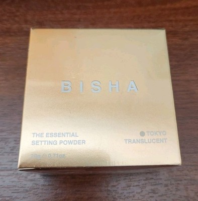 BISHA The Essential Setting Powder TOKYO TRANSLUCENT .71 Oz NIB SEALED* FREESHIP