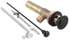 Kingston Brass KB200 Trimscape 1-1/4" Pop-Up Drain Assemblies - Black