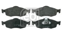 Febi Bilstein Bremsbelagsatz, Scheibenbremse 16202 FüR Ford