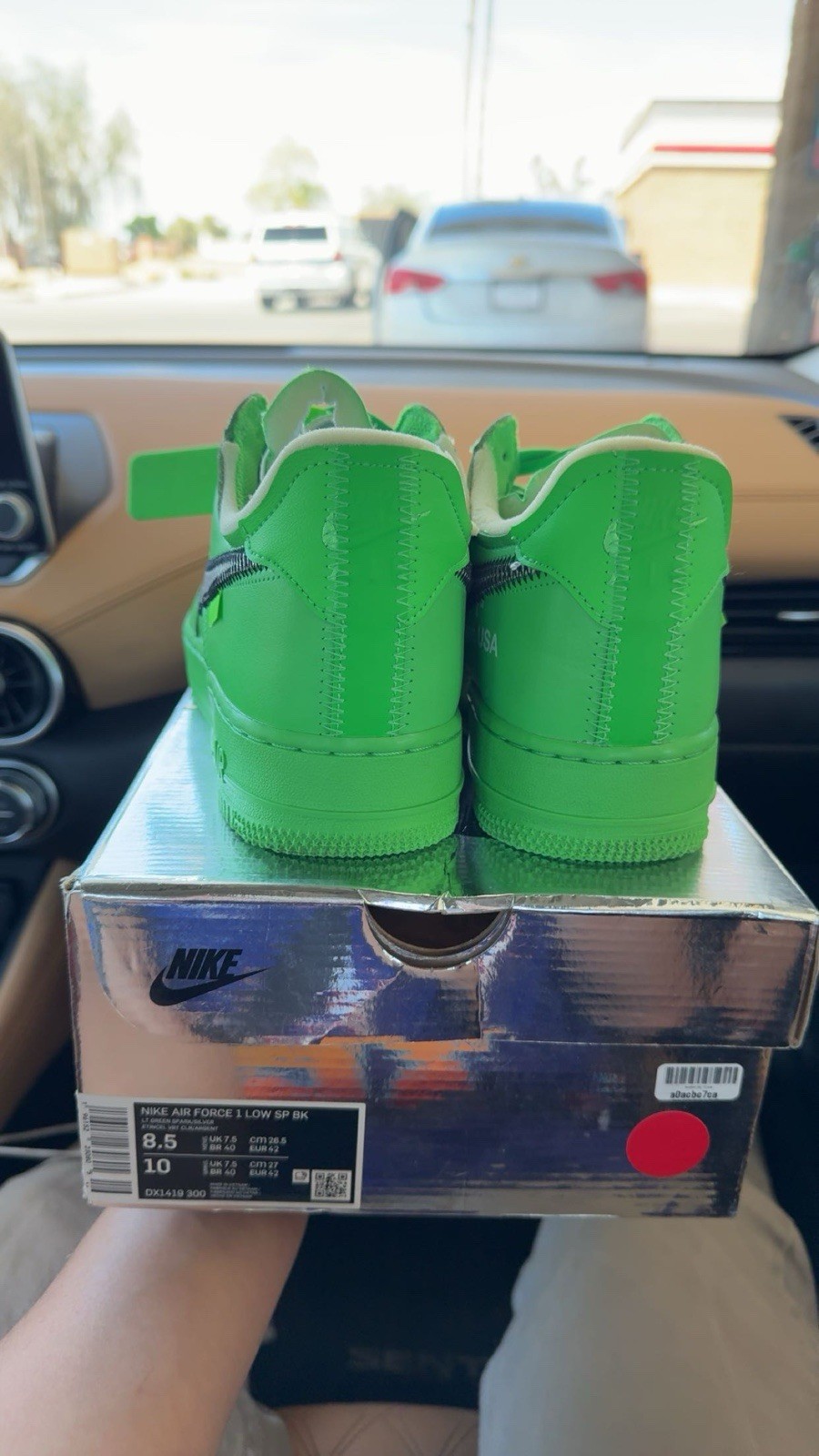 OFF WHITE X NIKE Taglia 8 5 Nike Air Force 1 Low x Off White Brooklyn