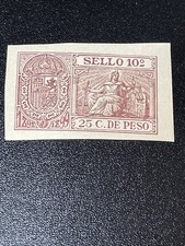 Porto Rico - Entrate spagnole Barata IM Duty #76 KSPhilatelics PRp36