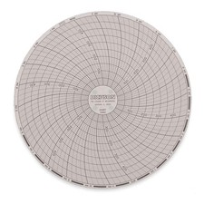 DICKSON C662 Circular Paper Chart, 24 hr, 60 pkg 1LXK9