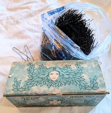 Vintage Victory "Invisible" Bobby Hair Pins Approx 1 Lb Black