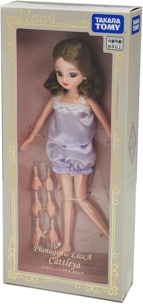 Licca-chan Photogenic Licca 3 Doll Set Daisy Cattleya Orlay