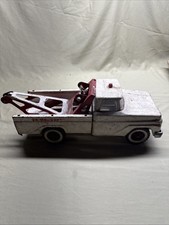 Vintage 1960s Made In USA Tonka Toys AA Wrecker 24hr Service Tow Truck.