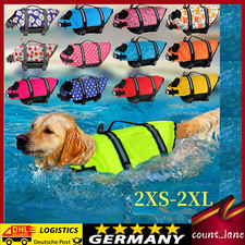 HaustierSchwimmweste F&uuml;r Hunde Rettungsweste Reflektierende Sicherheit Sommer