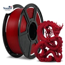 Rapid PLA Filament 1.75Mm Ruby Red, 500Mm/S High Speed Printing, 3D Printer Fila