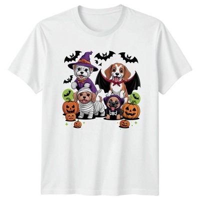 Just A Spooky Paw-Ty T-Shirt Hunde Haustiere Halloween Halloween Geschenk für Sie und Ihn