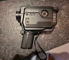 Yashica Sound 20XL Analog Film Camera Super 8 - W/Accessories, Movie Light, Mic