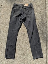 Vintage Levis 505 Orange Tab Faded Denim Jeans 36 X 34 90 s