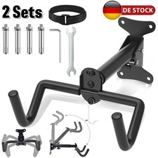 2X Fahrrad Wandhalterung Fahrradhalter Wandhalter Fahrradaufhängung Wandmontage