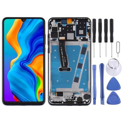 LCD Screen and Digitizer Full Assembly with Frame for Huawei P30 Lite