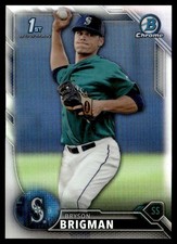 2016 Bowman Draft Picks & Prospects Chrome Bryson Brigman Seattle Mariners
