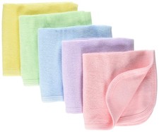 Unisex Baby Organic Cotton Washcloth Multi-Pack Winter Accessory Set, 5-Pack ...