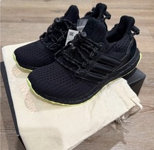 adidas Ivy Park x UltraBoost Black Hi-Res Yellow for Sale